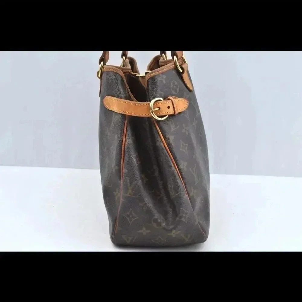 Louis Vuitton Monogram Batignolles Horizontal Shoulder Bag Brown/Tan - Picture 5 of 16